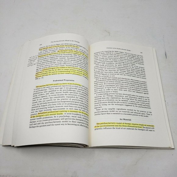 The Psychocybernetic Model of Art Therapy by Aina O. Nucho 1987 Paperback Book - Picture 6 of 6